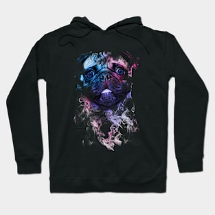 Pug in the Smoke // Bilcos Designs Hoodie